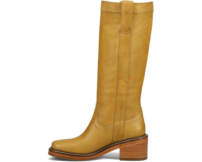 Ботинки Frye Kate Pull-On с декоративной строчкой и каблуком 5 см