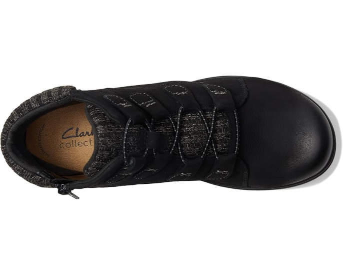 Высокие ботинки Clarks Carleigh Jade из нубука с удобной стелькой