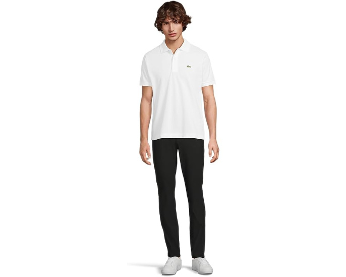 Lacoste Брюки Commuter из эластичного полиэстера с прямым кроем