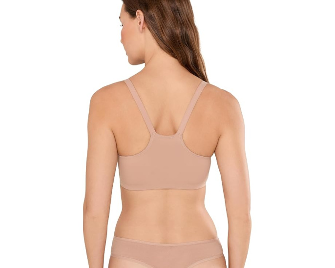 Бюстгальтер Natori Pretty Smooth Zip Front Close Pocketed Wireless