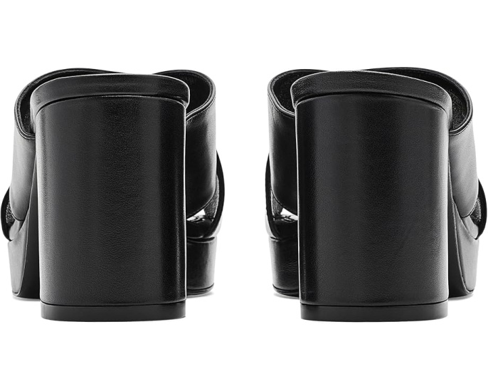 Stuart Weitzman Dayna Platform Slide босоножки на платформе черные
