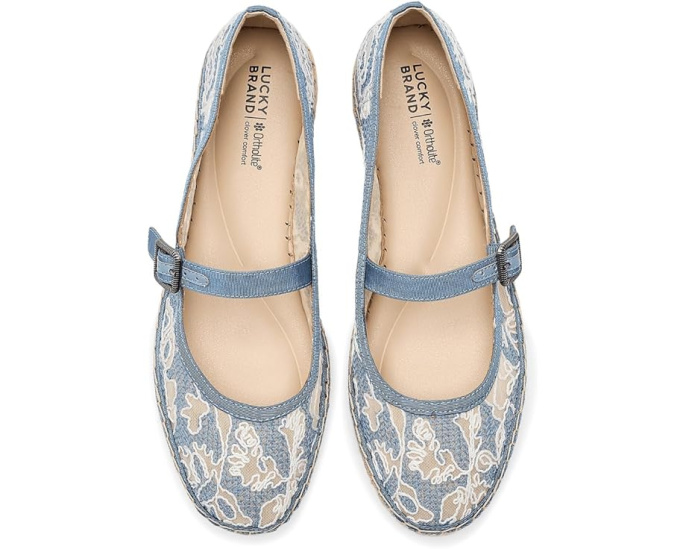 Эспадрильи Lucky Brand Orlyna с цветочным кружевом