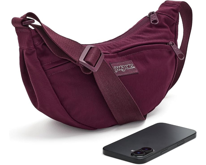 JanSport Unphased Crossbody Small сумка через плечо Бордовый