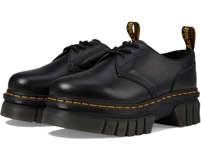 Туфли Dr. Martens Audrick 3-Eye с классической строчкой и воздушной подошвой