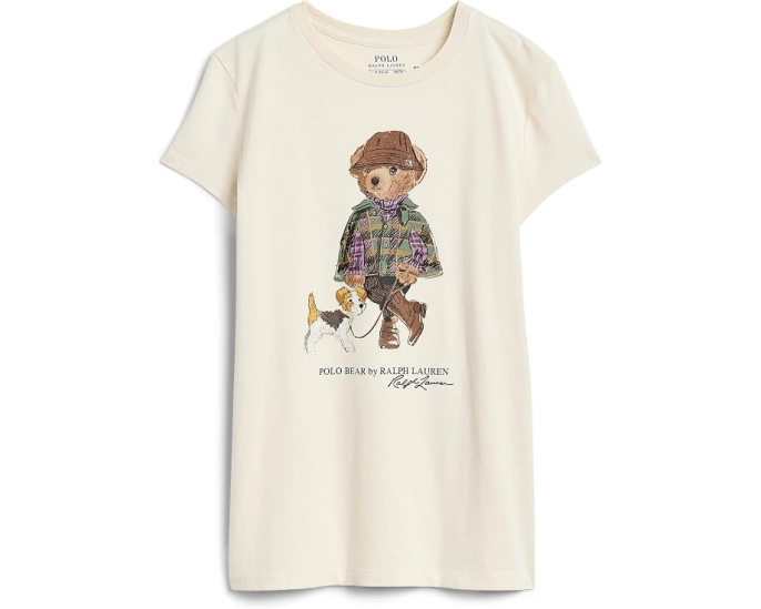 Футболка Polo Bear Cotton Jersey Tee Ralph Lauren для детей