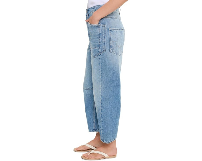 Free People We The Free Minimalist Moxie Barrel Jeans джинсы бочонок