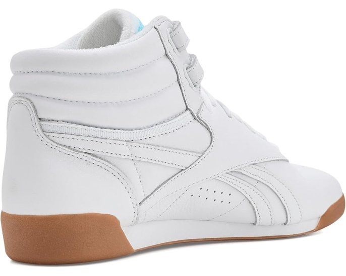 Кроссовки Freestyle Hi Reebok синие с белым
