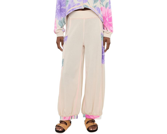 Спортивные брюки Summer Loving Jogger Free People с цветочным узором