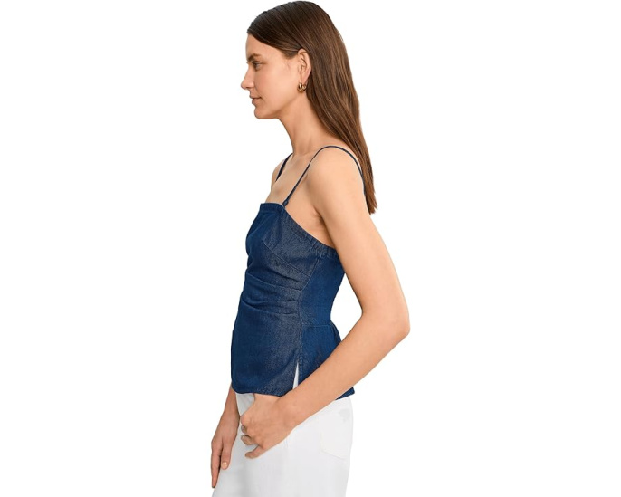 Платье Madewell Sharona с квадратным вырезом в оттенке Nostalgic Blue