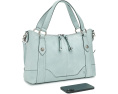 Сумка Frye Melissa Medium Satchel кремово-металлического цвета