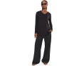 Fine Stretch Jersey Knit V-Neck Tunic