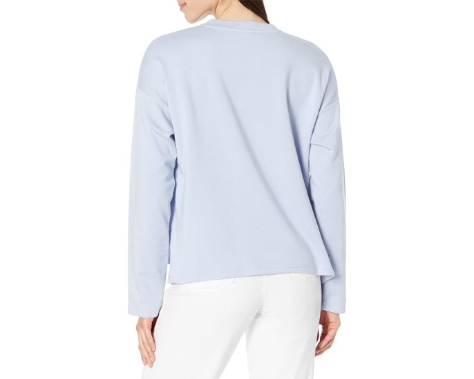 Топ свободного кроя Crew Neck от Eileen Fisher
