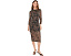 Sanctuary Easy Autumn Mesh Dress платье из сетки с узором