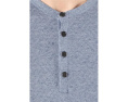 Футболка John Varvatos Elm Henley с длинным рукавом