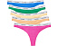Калвин Кляйн слипы-танго Icon Logo Thong набор 5 пар