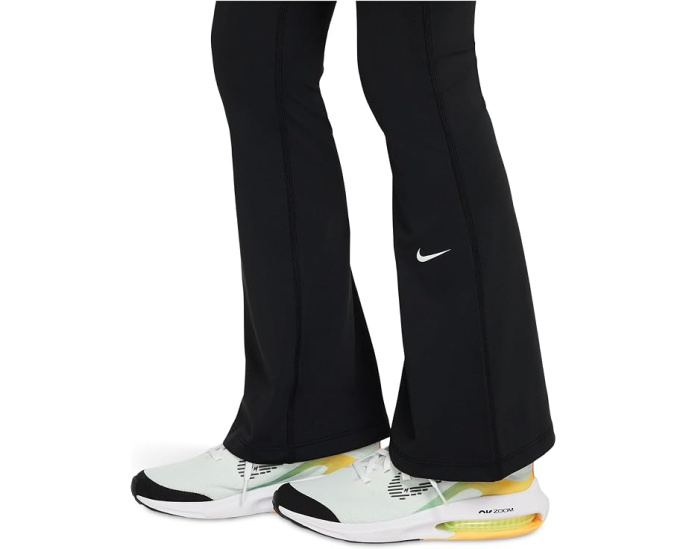 Леггинсы Nike One Dri-FIT Flared для девочек черные