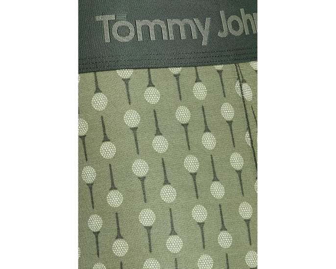 Боксеры Tommy John Second Skin Modal 4 дюйма (10.16 см) с рисунком и ластовицей