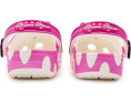 Кроксы Crocs Kids Disney Микки Маус с розовым бантом и стразами