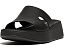 FitFlop сланцы F-Mode Raw-Edge Leather Flatform H-Bar