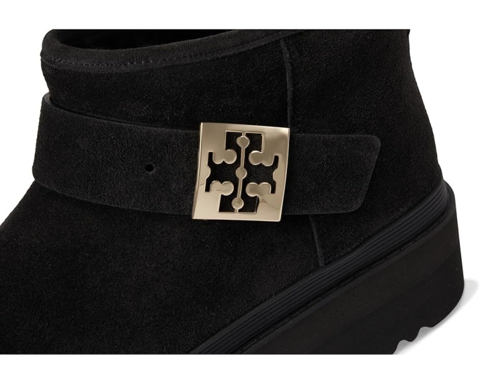 Ботильоны Mellow на платформе с подкладкой из овчины Tory Burch