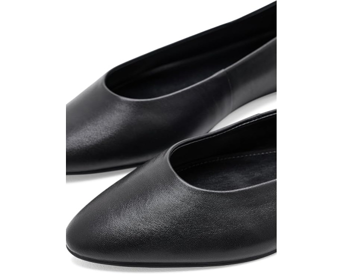 Балетки Valore Nine West из черной кожи
