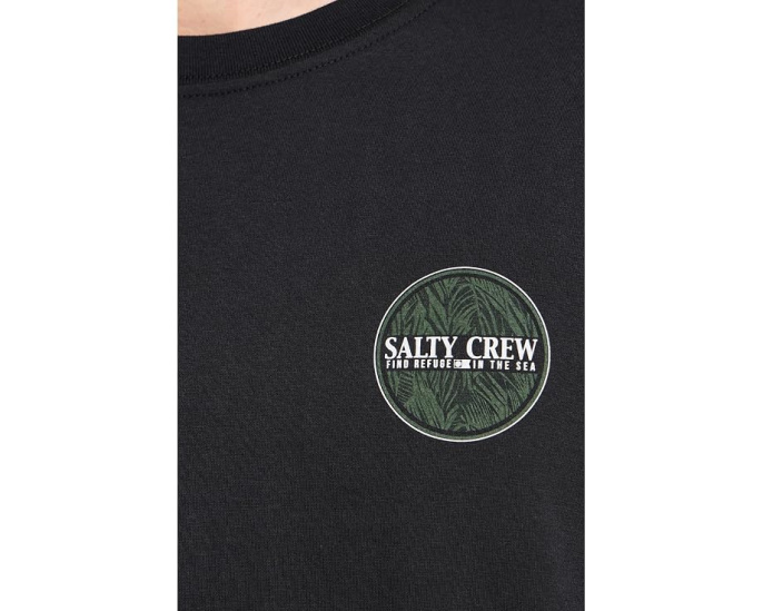 Футболка Split Fill с коротким рукавом Salty Crew черная