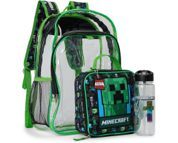 Рюкзак Minecraft Creeper 5 предметов BIOWORLD Kids с крипером