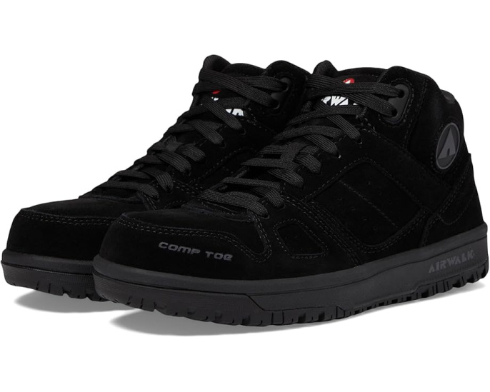 Кроссовки Airwalk Work Mongo Mid с композитным носком и защитой от скольжения