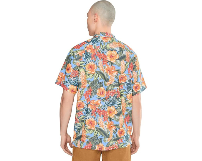 Рубашка Tommy Bahama Coastal Ease Golden Gardens цвета темный спа
