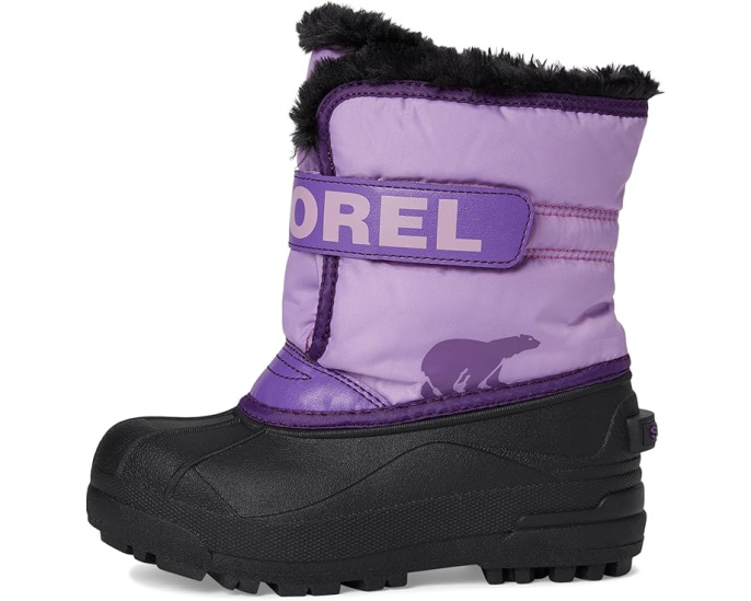 Детские зимние ботинки SOREL Childrens Snow Commander с утеплителем 200г и литой подошвой