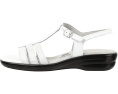 Сандалии SAS Capri T-Strap с регулируемой пряжкой и клином