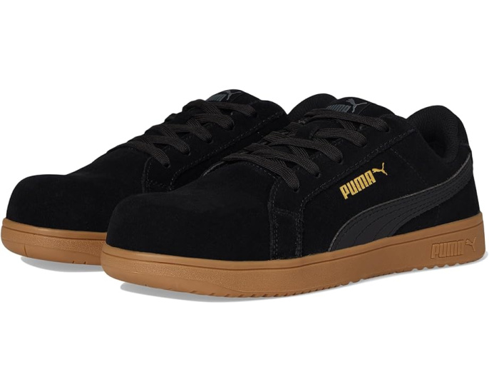 Кроссовки Puma Iconic Suede Low EH с композитным мыском и влагоотводящей подкладкой