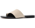 Сандалии Madewell Ashton Toe Loop из замши с кожаной стелькой и подошвой