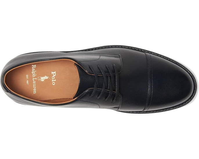Оксфорды Polo Ralph Lauren Asher Captoe с подошвой Vibram