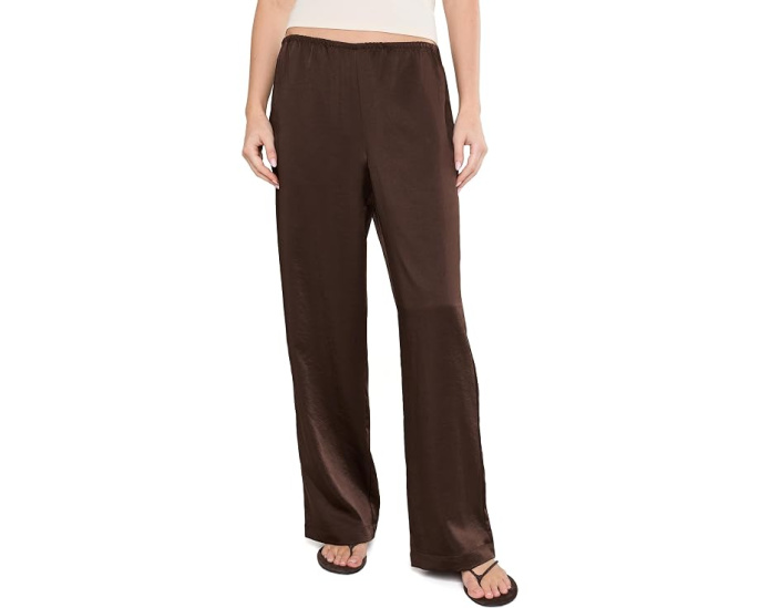 Брюки The Devon из сатина от Madewell