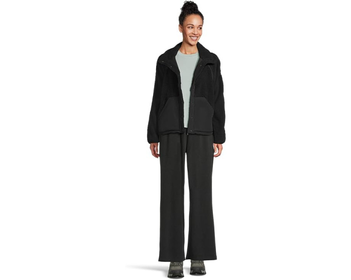 Куртка Prana Encinitas Fleece с воротником-воронкой и карманом