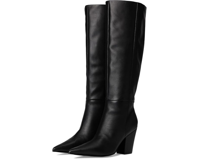 Ботинки до колена Nine West Adera из замши с острым носком и боковой молнией