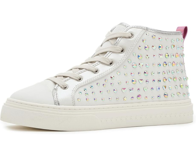 Детские кроссовки Steve Madden Kids Laurisa с высоким верхом и стразами