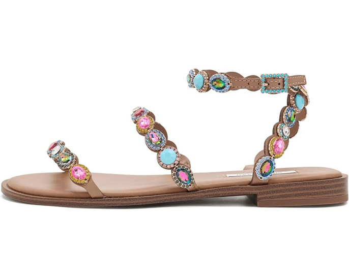 Сандалии Steve Madden Tawnie с разноцветными камнями