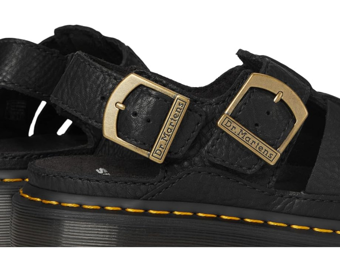 Сандалии Dr. Martens Wrenlie на платформе Quad Shore с пряжкой