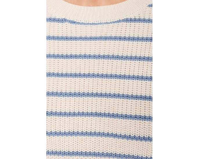 Свитер Coastal Cotton с круглым вырезом Eberjey