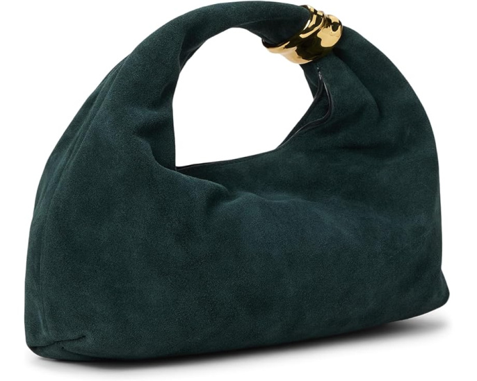 Кожаный кошелек Madewell Suede Hand Held Ring Pouch на магнитной застежке