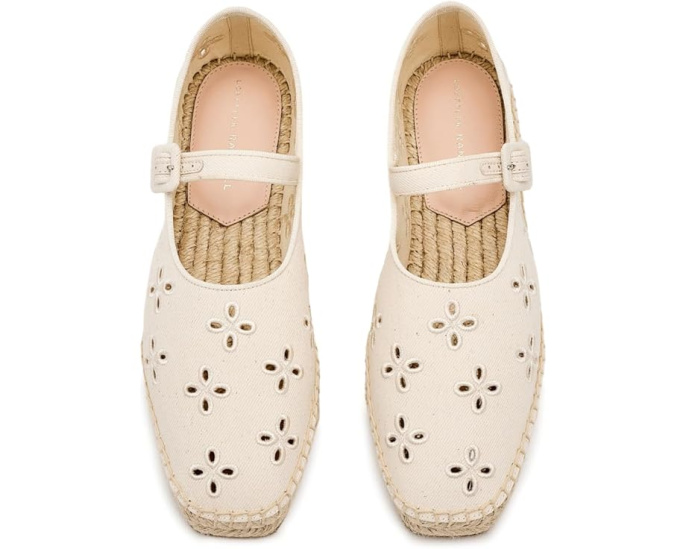 Эспадрильи Loeffler Randall Clover на плетеной платформе