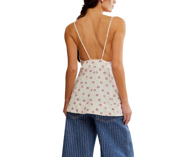 Туника Free People Maddie Printed Tunic с цветочным принтом