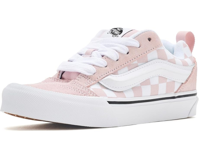 Кроссовки Vans Kids Knu Skool для подростков из замши и холста