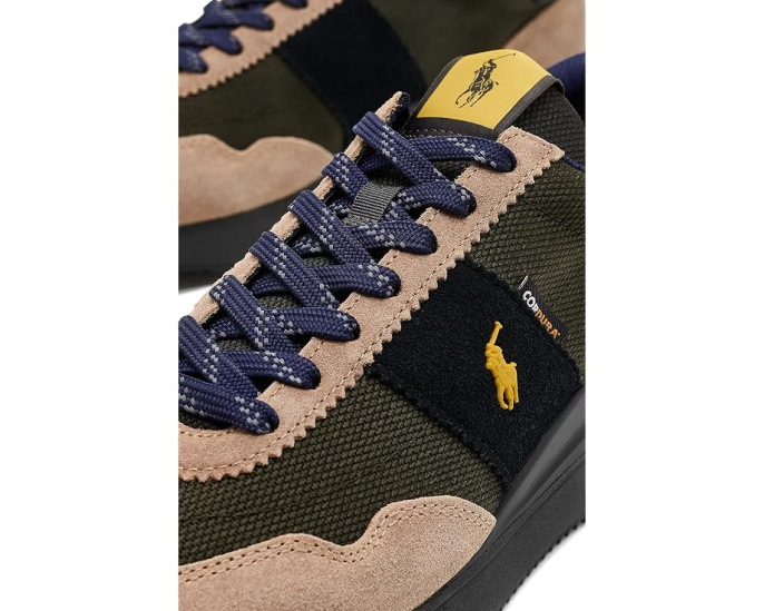 Кроссовки Polo Ralph Lauren Train 89 из замши и твида