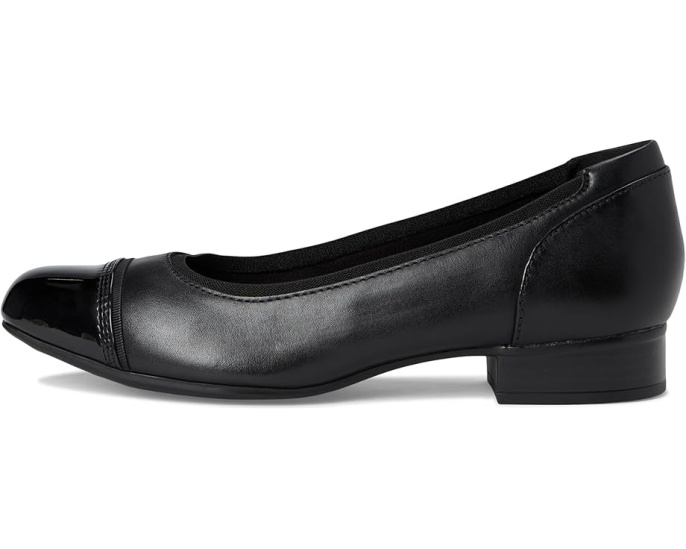 Туфли Clarks Krystine May с гладкой кожей и дышащей сетчатой подкладкой