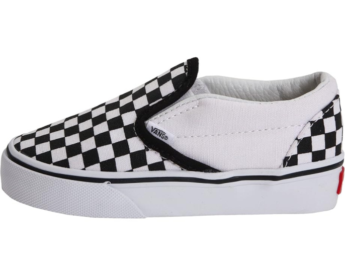 Кеды Vans Classic Slip On Core для малышей в шахматную клетку