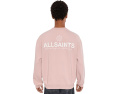 Свитшот AllSaints Emblem Crew с принтом из органического хлопка