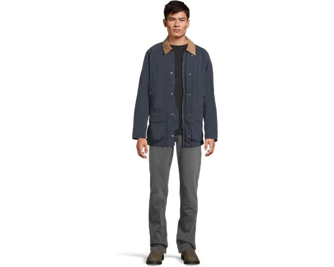 Куртка Barbour Ashby Showerproof с водоотталкивающей отделкой и вельветовым воротником